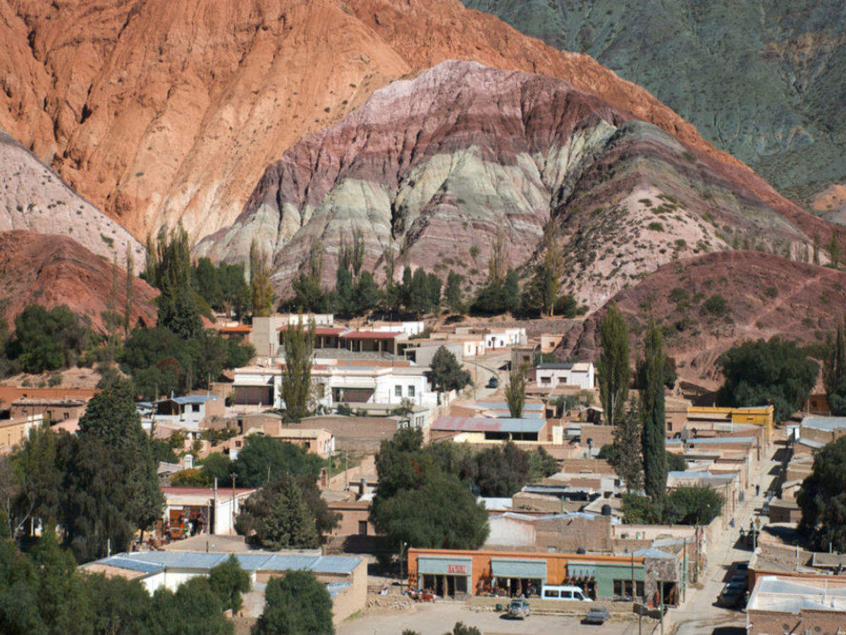 The Hill of Seven Colours in Purmamarca in Argentina | Times of India ...