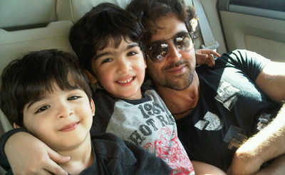 Hrithik Roshan spends time with kids and brother-in-law Zayed Khan