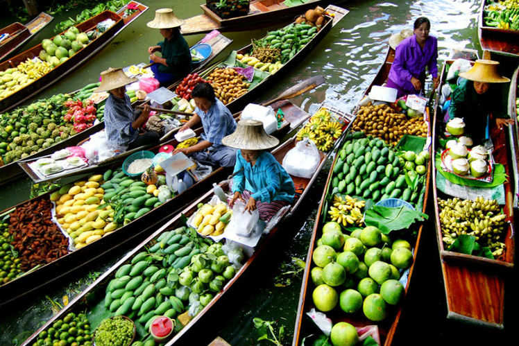 The world’s most stunning floating markets | Times of India Travel