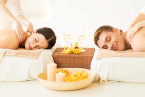 Spoil yourself with a couples package at Myrah Spa