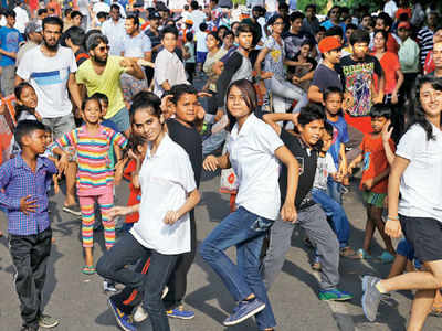 Gurgaon celebrates fitness with Raahgiri day