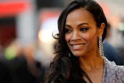 Zoe Saldana acknowledges pregnancy in a video | English Movie News ...