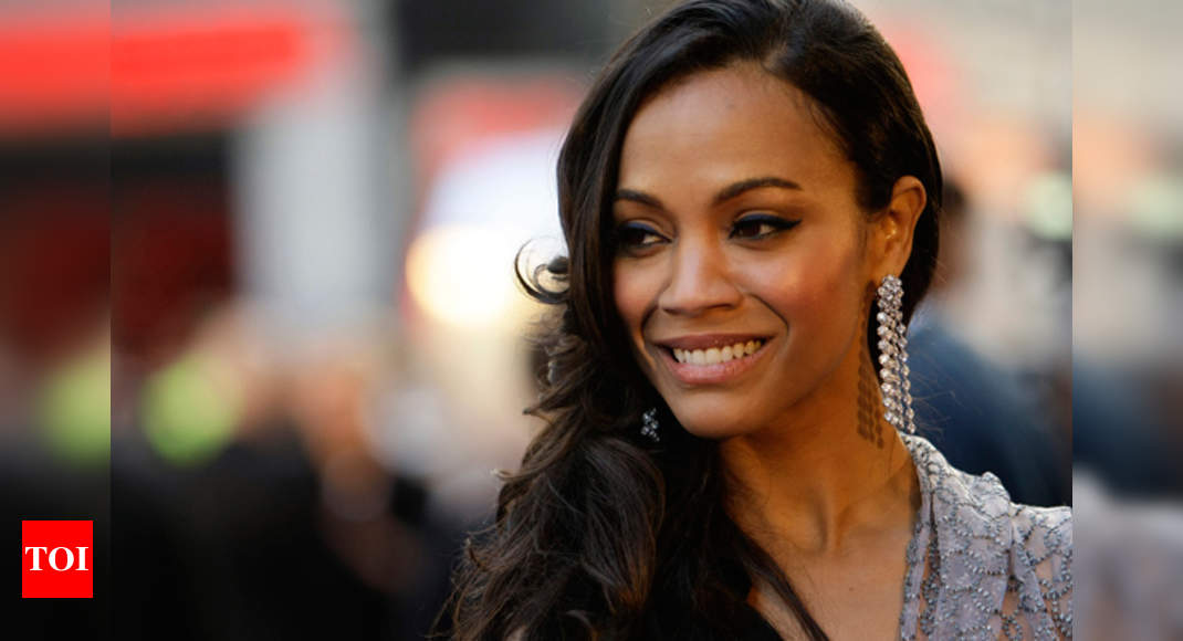 Zoe Saldana acknowledges pregnancy in a video | English Movie News ...