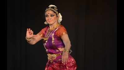 Shobana and her team enthralled the audience at the Madras Festival at Music Academy in Chennai