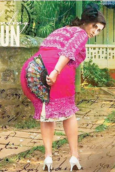 Dimple wanted a heavier derriere in Finding Fanny