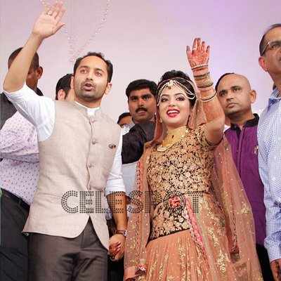 Film fraternity invited for Fahadh and Nazriya's reception