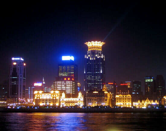 The Bund at night