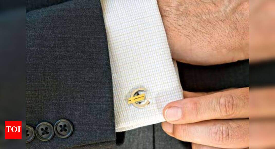 A cufflink for that perfect formal look - Times of India