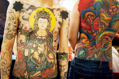 Tattoo lovers gathered for the second International Hong Kong China Tattoo Convention
