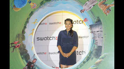 Sonakshi Sinha launches Swatch Fall-Winter 2014 collection in Mumbai