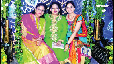 Payal, Gauri, Sunita go green at a club in Kanpur