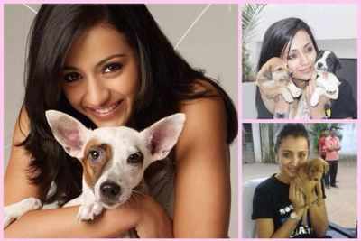 Trisha's puppy love goes viral