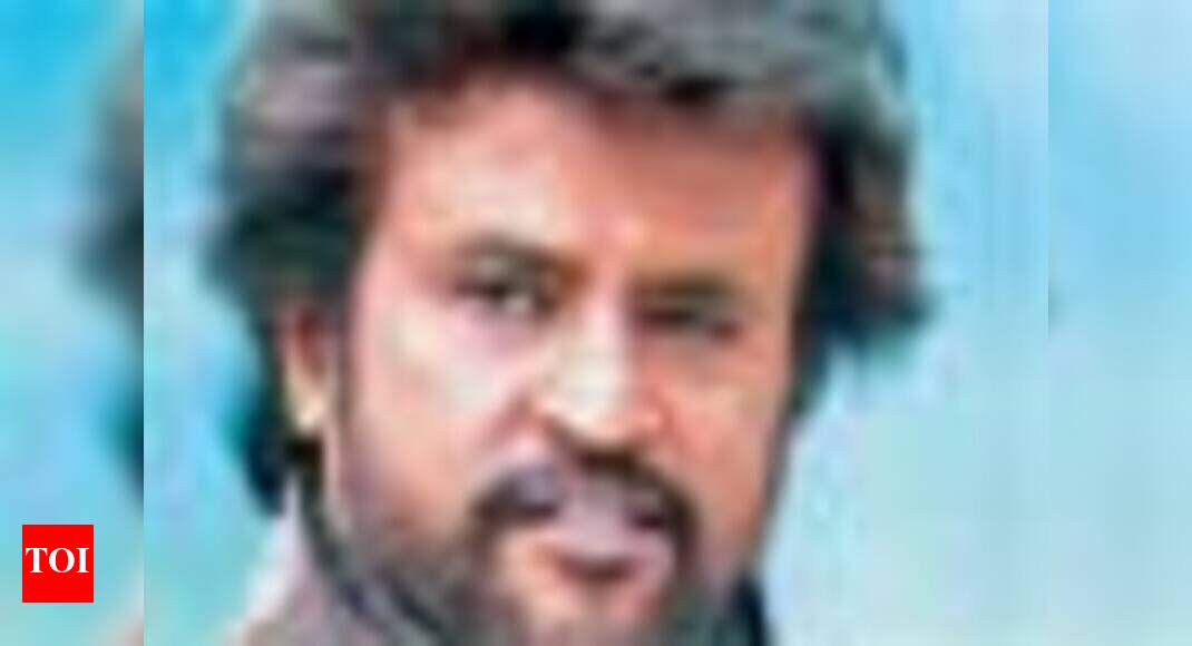 Rajini's metallic look! | Regional Movie News - Times of India