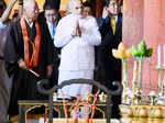 Narendra Modi visits Toji Temple