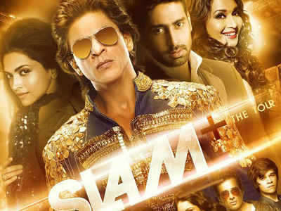 Shah Rukh Khan's Slam The Tour poster out