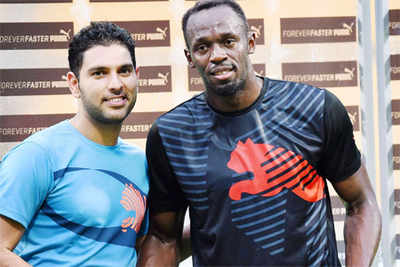 Usain Bolt targets Yuvraj Singh in cricket banter
