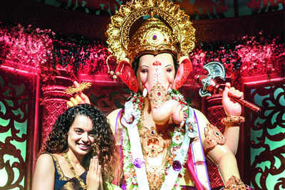 Kangana Ranaut: I love Mumbai even more during Ganpati