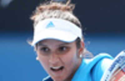 Sania Mirza in US Open mixed doubles final