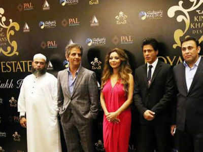 Shah Rukh Khan launched his venture King Khans Design Royal Estates in Dubai