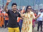 Bollywood Celebs at Ganesh Visarjan