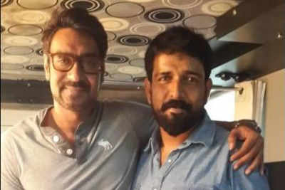 Ravi Verma gets into action mode with Ajay Devgn