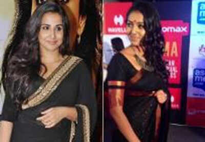Is Lakshmi Menon following Vidya Balan's style?