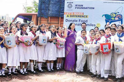 Ryan International Group of Institutions launches Food Bucket Challenge in Mumbai