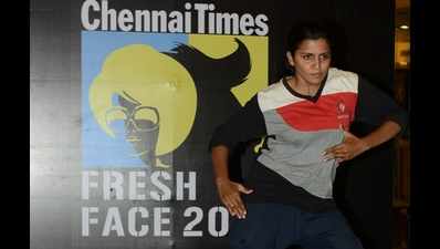 Sudipta Shekha won the Fresh Face 2014 open auditions at Ramee Mall in Chennai