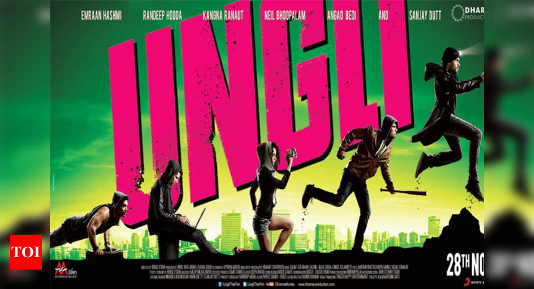 Ungli: Ungli first look: Emraan Hashmi, Kangana Ranaut, Randeep Hooda ...