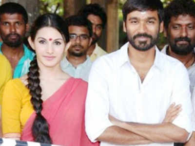 Dhanush accidentally punched me in face while shooting: Amyra Dastur