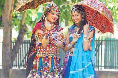 Jaipur gears up for Navratri with filmi ghaghra