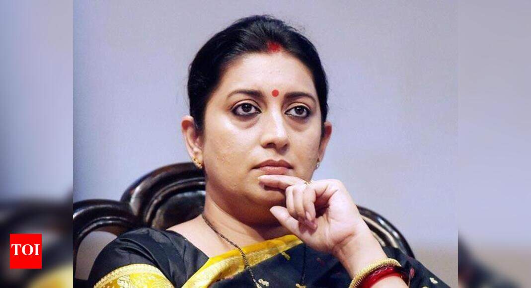 Smriti Irani cancels midday meal meet thrice in September ...