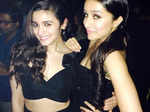 Alia and Shraddha at a party