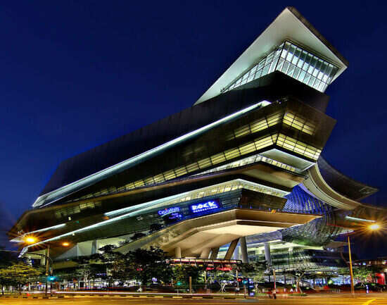 The mall crawl in Singapore
