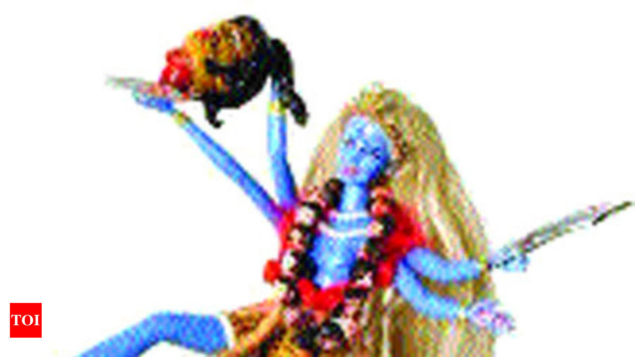 Goddess Kali as a Barbie doll Times of India