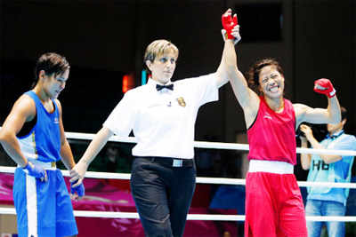 Magnificent Mary gives India first boxing gold at 17th Asiad