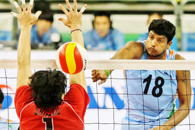 India crash out in quarters of men's Asiad volleyball | undefined News ...