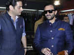 Saif @ designer store launch