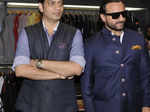 Saif @ designer store launch