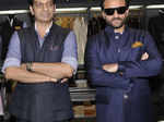 Saif @ designer store launch