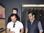 Saif @ designer store launch