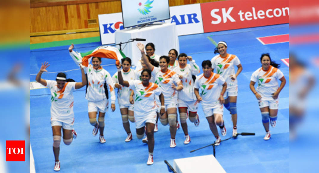 Indian Womens Kabaddi Team Bags Gold At Asiad Undefined News Times Of India 