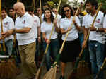Celebs @ Cleanliness drive