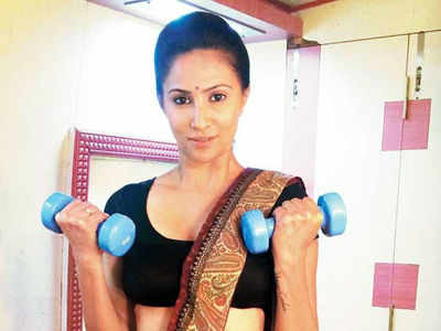 Rishina Kandhari’s sari workout