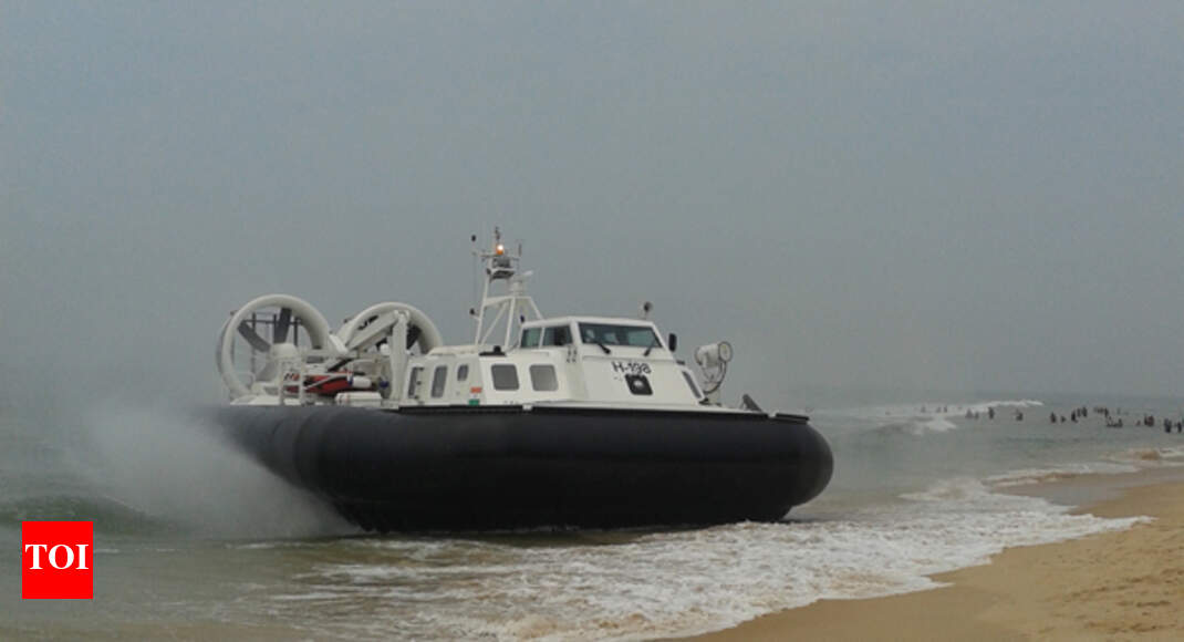 Coast Guard receives its second air cushion vehicle for Karnataka