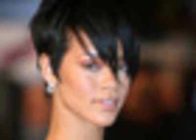 Rihanna with Chris Brown look-alike