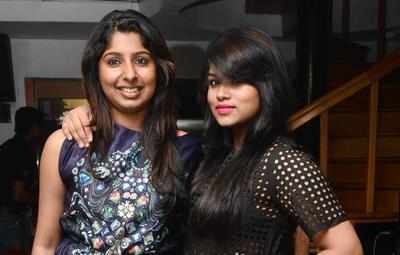 Maitreyi and Nivedita were seen catching up partying at Zara in Chennai