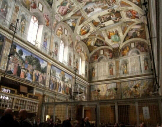 The Vatican Museums with the Sistine Chapel
