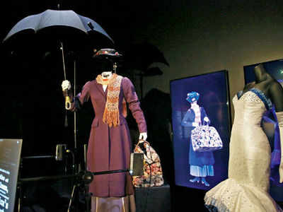 An exhibition of iconic Hollywood film costumes in LA