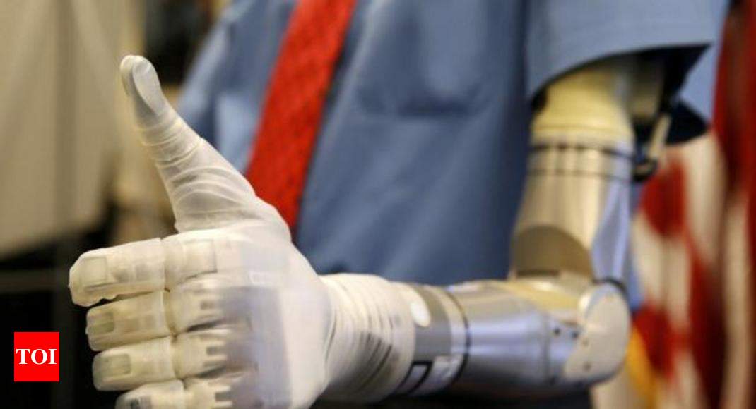 the mind controlled bionic arm with a sense of touch